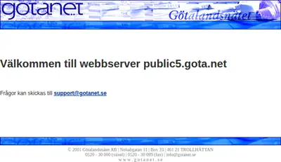 Vetlanda-Posten e-postutskick startsida 2003