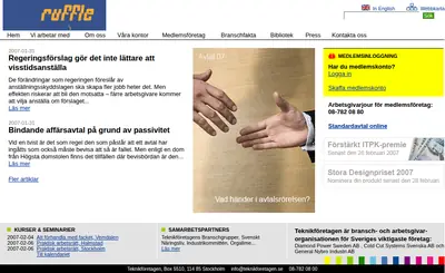 Vi startsida 2007