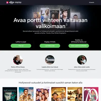 viaplay.fi startsida 2023