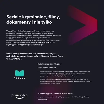 Viaplay.pl startsida 2026