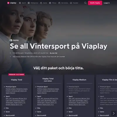 viaplay.se startsida 2026