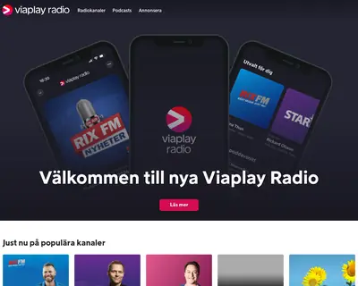 Power Hit Radio startsida 2024