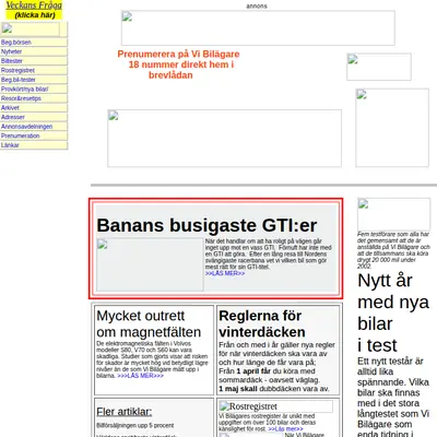 Bil startsida 2002