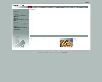 Vida Nytt startsida 2011