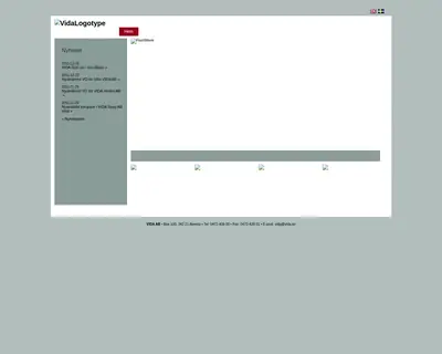 Vida Nytt startsida 2012