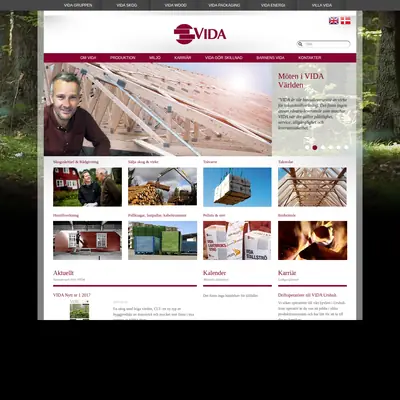 Vida Nytt startsida 2017