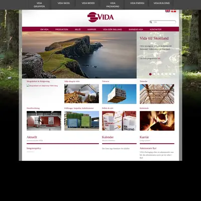 Vida Nytt startsida 2018