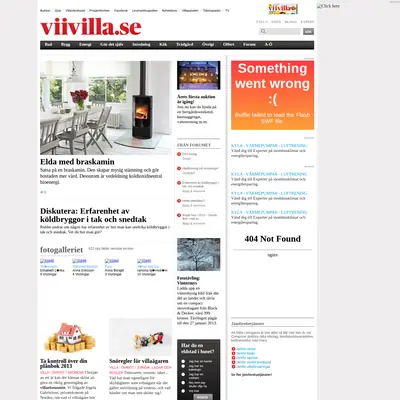 Vi i Villa startsida 2013