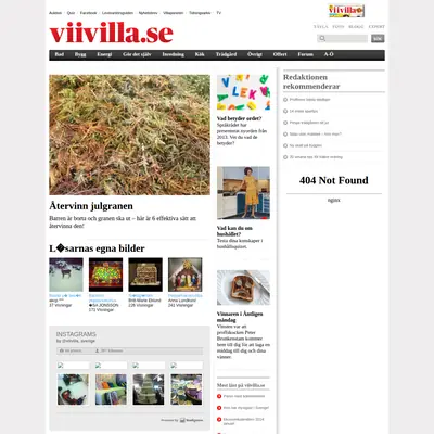 Vi i Villa startsida 2014