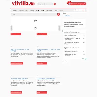 Vi i Villa startsida 2016
