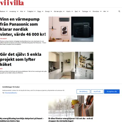 Vi i Villa startsida 2026