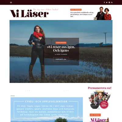 Vi Läser startsida 2018