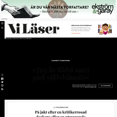 Vi Läser startsida 2020