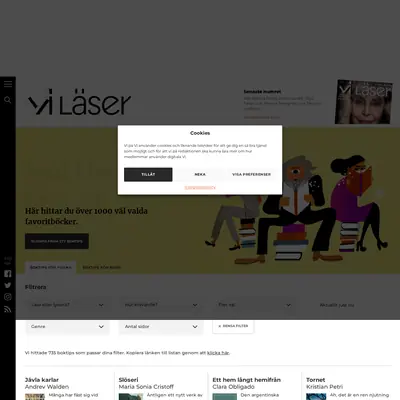 Vi Läser startsida 2024