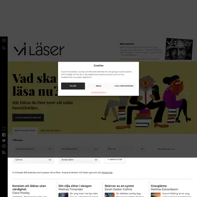 Vi Läser startsida 2025
