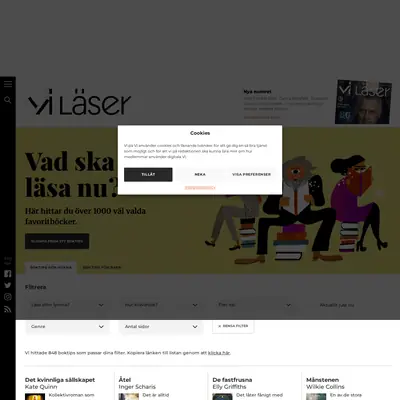 Vi Läser startsida 2026