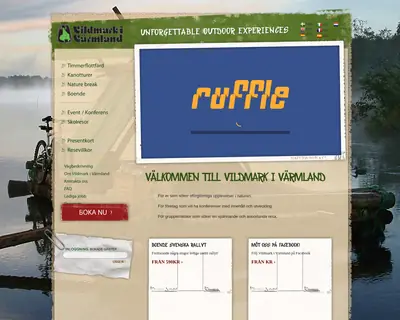 www.vildmark.se startsida 2012
