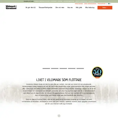 www.vildmark.se startsida 2023