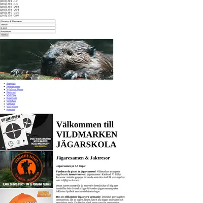 MAGASINET VILDMARK startsida 2015
