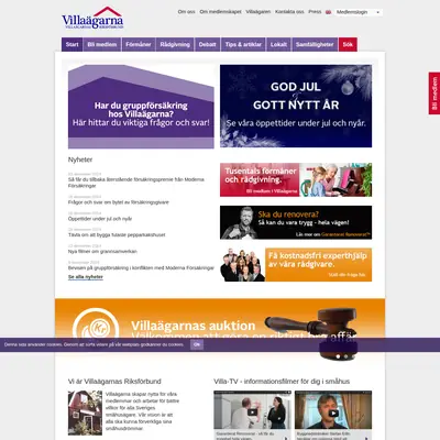 Villaägarnas nyhetsbrev startsida 2015