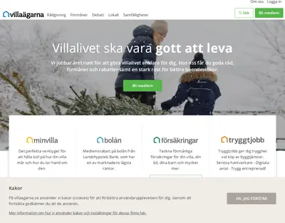Villaägarnas nyhetsbrev startsida 2021