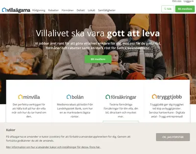Villaägarnas nyhetsbrev startsida 2022