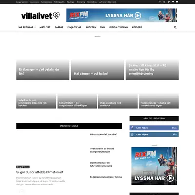 Villalivet startsida 2023