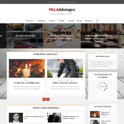 Villatidningen startsida 2019
