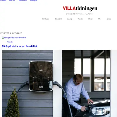 Villatidningen startsida 2022