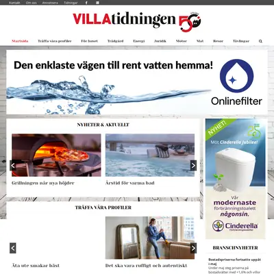 Villatidningen startsida 2026