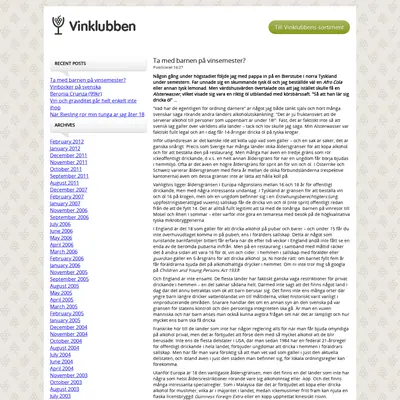 Vinklubben startsida 2015