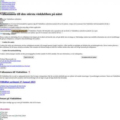 Vinklubben startsida 2023