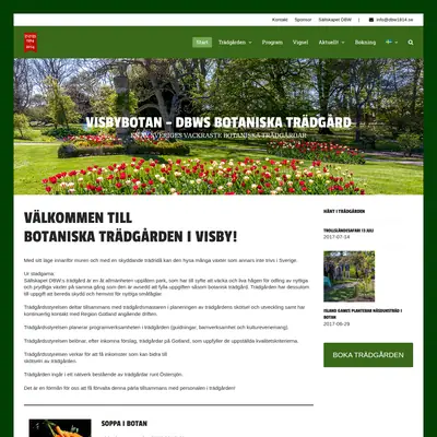 visbybotan. se startsida 2019