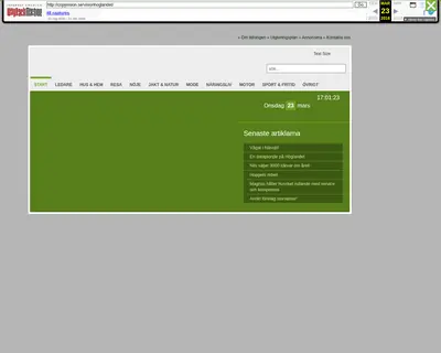 VISION HÖGLANDET startsida 2015