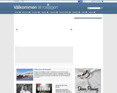 Allt om Roslagen startsida 2016