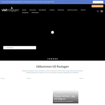 Allt om Roslagen startsida 2017