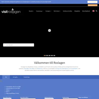 Allt om Roslagen startsida 2020