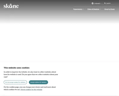 visitskane.com startsida 2024