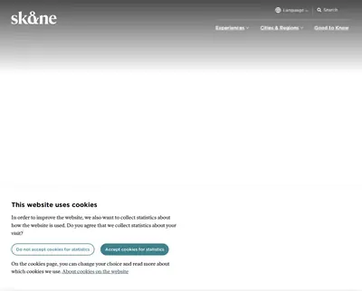 visitskane.com startsida 2026