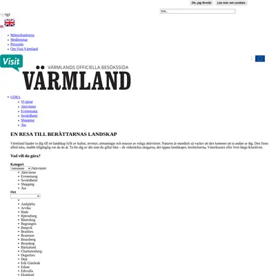 visitvarmland.com startsida 2015