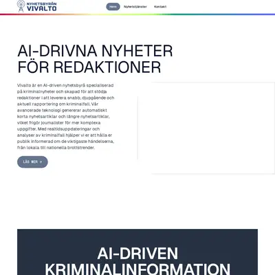 vivalto.se startsida 2025