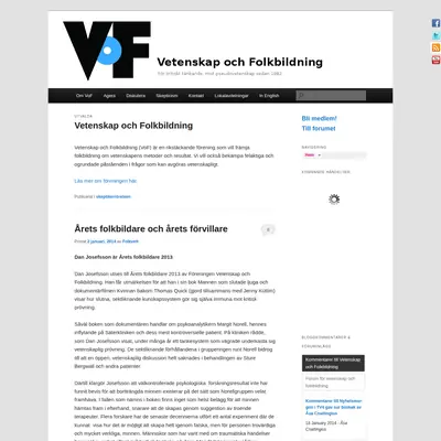 Folkvett startsida 2014