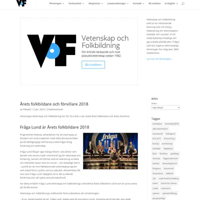 Folkvett startsida 2019