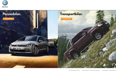 Volkswagen Magasin startsida 2013