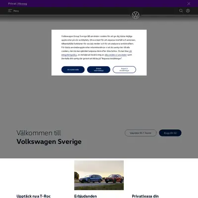Volkswagen Magasin startsida 2026