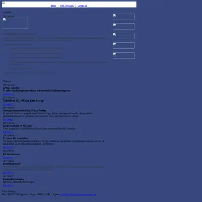 Växa Nytt startsida 2011