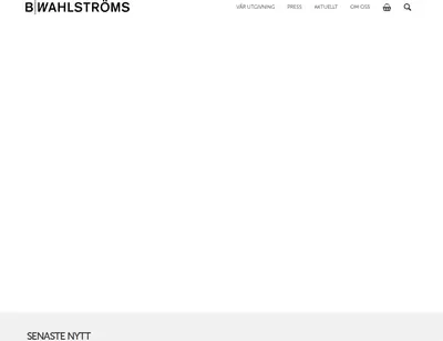 www.wahlstroms.se startsida 2017
