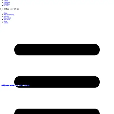 waochurch.com startsida 2021
