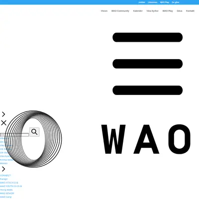waochurch.com startsida 2022