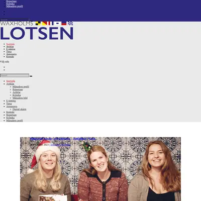 www.waxholmslotsen.se startsida 2024